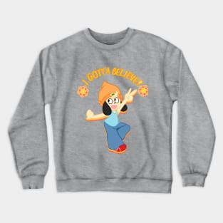 Parappa the Rapper - I Gotta Believe! Crewneck Sweatshirt